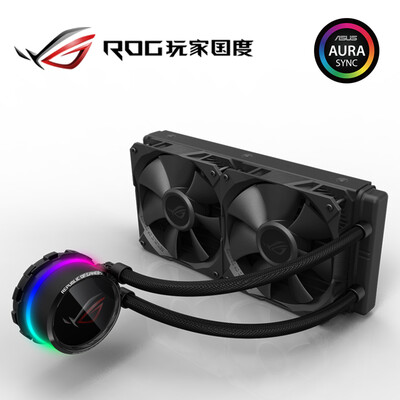 

ASUS ROG Dragon King 240 integrated CPU water cooling radiator Aura Sync Shenguang synchronization