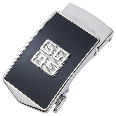 

Fashion Mens Business Alloy Automatic Buckle Unique Men Plaque Belt Buckles for 35cm Ratchet Men Apparel belts LY136-189078