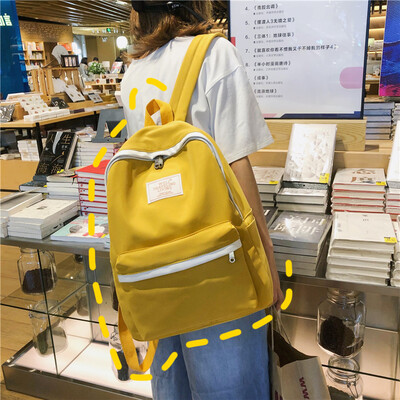 

Junior high school schoolbag girl Korean version Senior high school Sayasen Travel shoulder bag lady backpack large capacity Japan