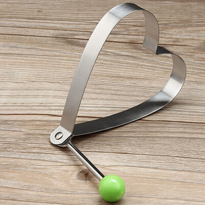 

Thick stainless steel omelette model Creative poached egg love pentagonal mold