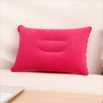 

Inflatable Camping Pillow Blow Up Festival Outdoors Accessory Travel Cushion
