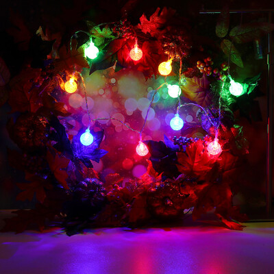 

Gobestart 25M Waterproof 20LED String Light Crystal Bubble Outdoor Garden Wedding Decor
