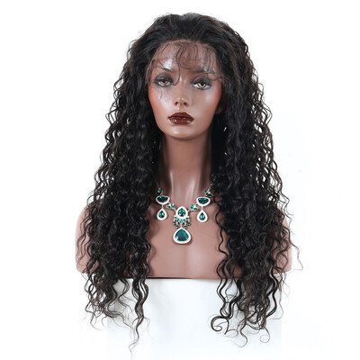 

Dolago Deep Wave 360 Lace Frontal Wig Pre Plucked With Baby Hair 150 Density Indian Lace Front Human Hair Wigs
