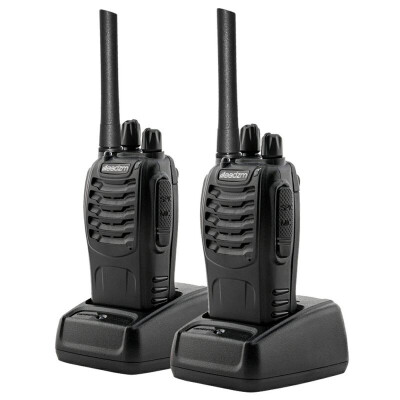 

2 x Leazdm LE-88A Two Way Ham Radio UHF 16CH Walkie Talkie with Flashlight