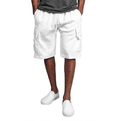 

Tailored Mens New Style Cotton Multi-Pocket Overalls Shorts Fashion Pant