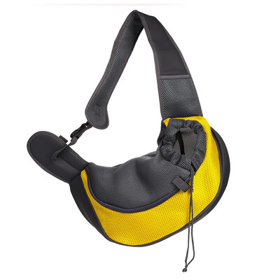 

Pet Puppy Carrier Outdoor Travel Handbag Pouch Mesh Oxford Single Shoulder Bag Sling Mesh Comfort Tote Shoulder Bag Backpack