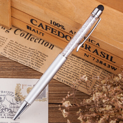 

Siaonvr Creative Crystal Metal Pen Rotary Ballpoint Pen Pen Pen Hotel Gift PenC