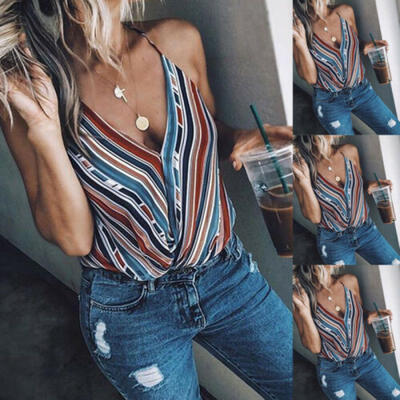 

Fashion Women Summer Vest TopS Sleeveless Shirt Blouse Casual Tank Tops T-Shirt