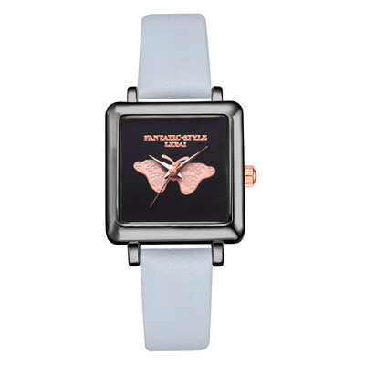 

LVPAI New Silver Butterfly Women Watches Brand Luxury Round Fashion Popular Wristwatch Female Quartz Watch Women Watch 533