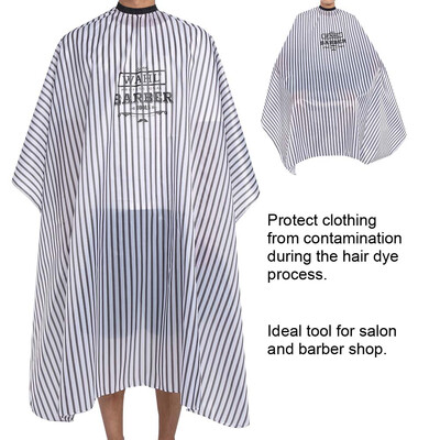 

Greensen Hairdressing Waterproof Apron Cutting Salon Haircut Cape Gown Anti-static Barber Wrap 150135cm
