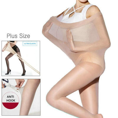 

Plus Size Ultra Elastic Tights Stockings Women Shaping Pantyhose Socks