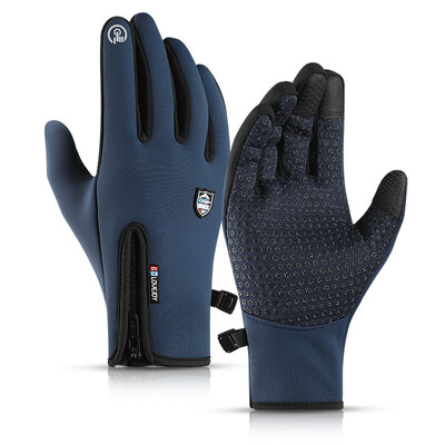 

Outdoor Windproof Full Finger Anti-skid Touch Screen Waterproof Winter Gloves