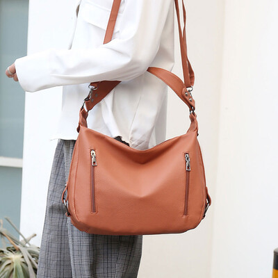 

Tailored Women Fashion Pure Color Leather Crossbody Bags Messenger Shoulder Bag