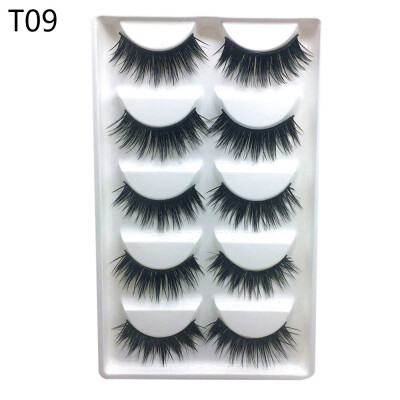 

〖Follure〗Luxury 3D False Lashes Fluffy Strip Eyelashes Long Natural Party