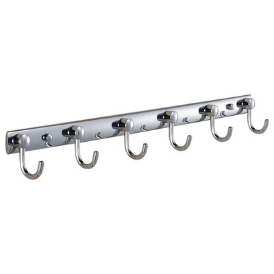 

LANGPAI robe hook bathroom wall hanging six rows of hooks 404 6204
