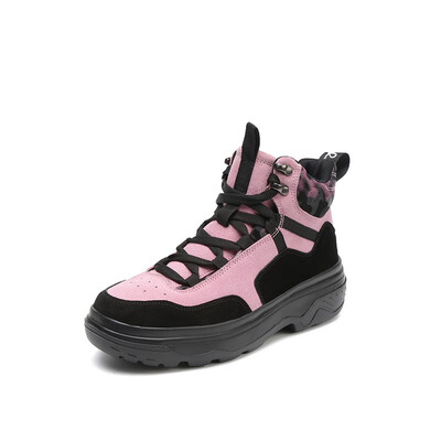 

YUNXICAIHONG Gaobang autumn&winter cotton shoes Martin boots 7690