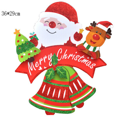 

Gobestart 3D Romantic Xmas String Hanging Charm Party Decoration Christmas Tree Ornament
