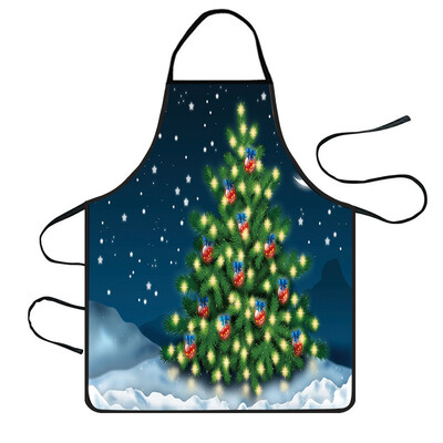 

Toponeto Christmas Decoration Waterproof Apron Kitchen Aprons Dinner Party Apron