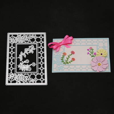 

Gobestart New Flower Heart Metal Cutting Dies Stencils DIY Scrapbooking Album Paper Card