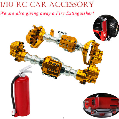 

Tailored 110 RC Car Accessory Aluminum Front Rear Axle Housing for Traxxas TRX-4 Crawler