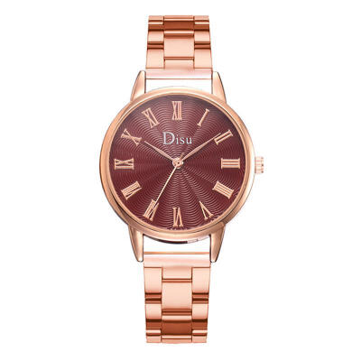 

Women Rose Gold Black Watches Luxury Stainless Steel Quartz Wristwatch Ladies Female Elegant Business Watch Relogio Feminino