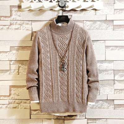 

Toponeto Mens New Autumn Winter Casual Long Sleeve Knitting Sweaters Tops Blouse
