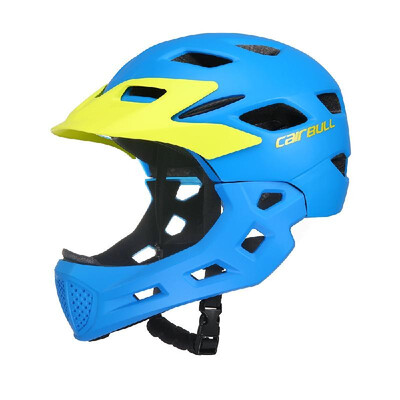

Kid Bike Full Face Helmet Children Safety Riding Skateboard Helmet Skating Rollerblading Sports Protective Equipment Detachable Ch