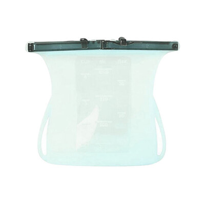 

Household Silicone Fridge Food Fresh Bag Vegetable Fruit Storage Sealed Sack