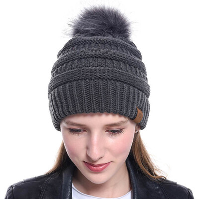 

Tailored New Women Girls Keep Warm Winter Casual Knitted Hat Wool Hemming Hat Ski Hat