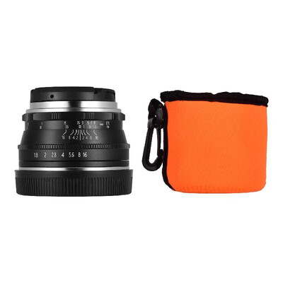 

Andoer 25mm F18 Manual Focus Lens Large Aperture Compatible with Canon M1 M2 M3 M5 M6 M10 M100 M50 EOS -Mount