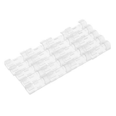 

20pcs Cable Cord Wire Clips Fixer Fastener Tidy Holder Line Adhesive Clamp