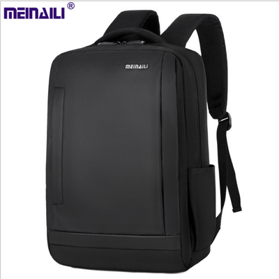 

New USB charged headphone hole mens business travel multi-functional student shoulder Computer Backpack