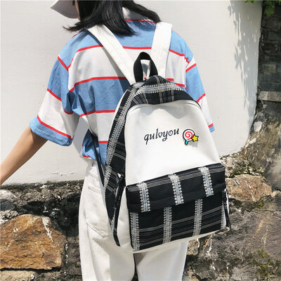 

Guzhujian GirlsBookbags Korean version High School Backpack Undergraduates Mori Department Chao Baitao ins Super Hot Shoulder Bag