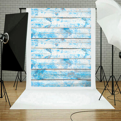 

Gobestart Vinyl Wood Wall Floor Photography Studio Prop Backdrop Background 3x5FT A