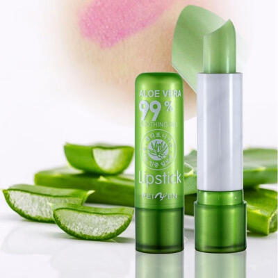 

Aloe Vera Lipstick Color Mood Changing Long Lasting Moisturizing Lipstick