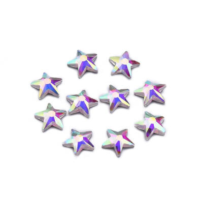 

10pcs Gorgeous Resin Rhinestones Nail Art Charms Manicure Studs Rivet Decor