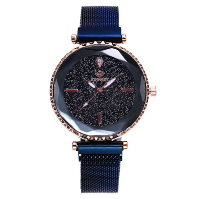 

Best selling womens mesh belt watch fashion magnetic buckle quartz watch female models explosion models