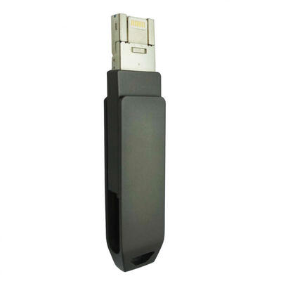 

A002 32GB Double Sized Flash Drive USB 20 Type C Lightning U Drive For Smart Phone