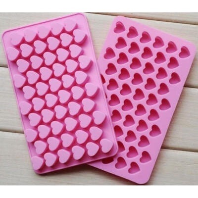 

Valentine´s day DIY silicone fudge cake chocolate bake mold jelly candy tray