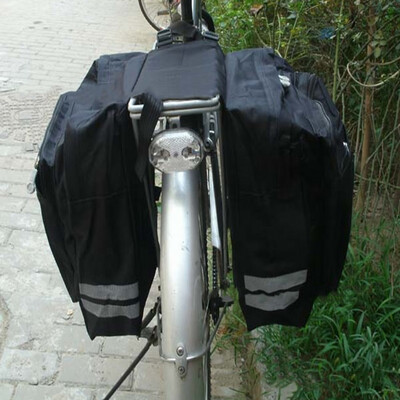 

Mountain Bike Rear Shelf Bag After The Bag Saddle Bag Bicycle Multi-Function Double Bag Equipment