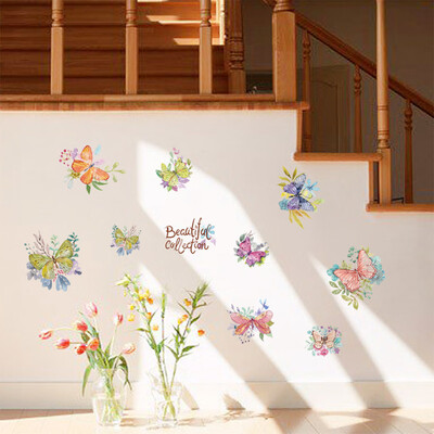 

〖Follure〗Removable Vinyl Decal Art Mural butterfly Home Living Room Decor Wall Sticker