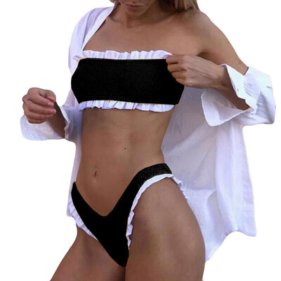 

Roseonmyhand Women Push-Up Padded Bra Beach Bikini Set Swimsuit Sexy Swimwear