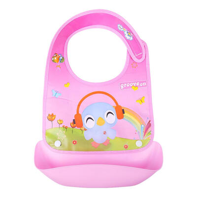 

Baby Bib Newborn Waterproof Cute Cartoon Saliva Towel Infant Feeding Apron