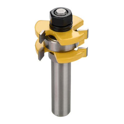 

Router Bit Woodworking Router BitTongue&Groove Router Bits with 3 Cutting Edges Woodworking Milling Tool