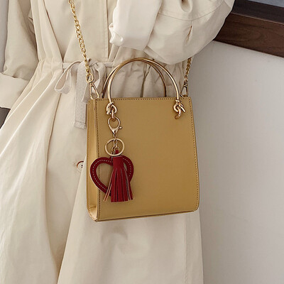 

Senior sense French small bag handbag 2019 new handbag fashion shoulder bag wild ins messenger bag