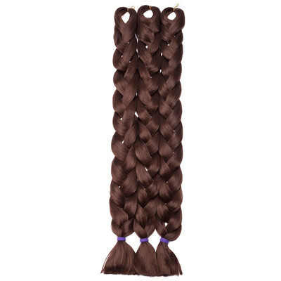 

3 Packs Braiding Hair Ombre for crochet Hair Weave with Synthetic&Twist Braiding Hair Extensions
