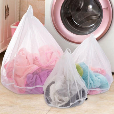 

Zipped Wash Bag Laundry Washing Mesh Net Lingerie Underwear Bra Clothes Socks