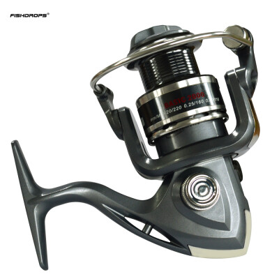 

FISHDROPS 2000 6BB 551 Plastic Spinning Fishing Reel Metal Spool