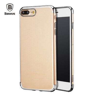 

Baseus Shining Series Ultra Slim Electroplate Plating TPU Soft Clear Protective Skin for iPhone 7 Plus