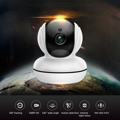 

Fullbag 720P HD IP Camera PanTilt Night Vision Security Camera W IR-Cut Wireless Wifi Baby Monitor